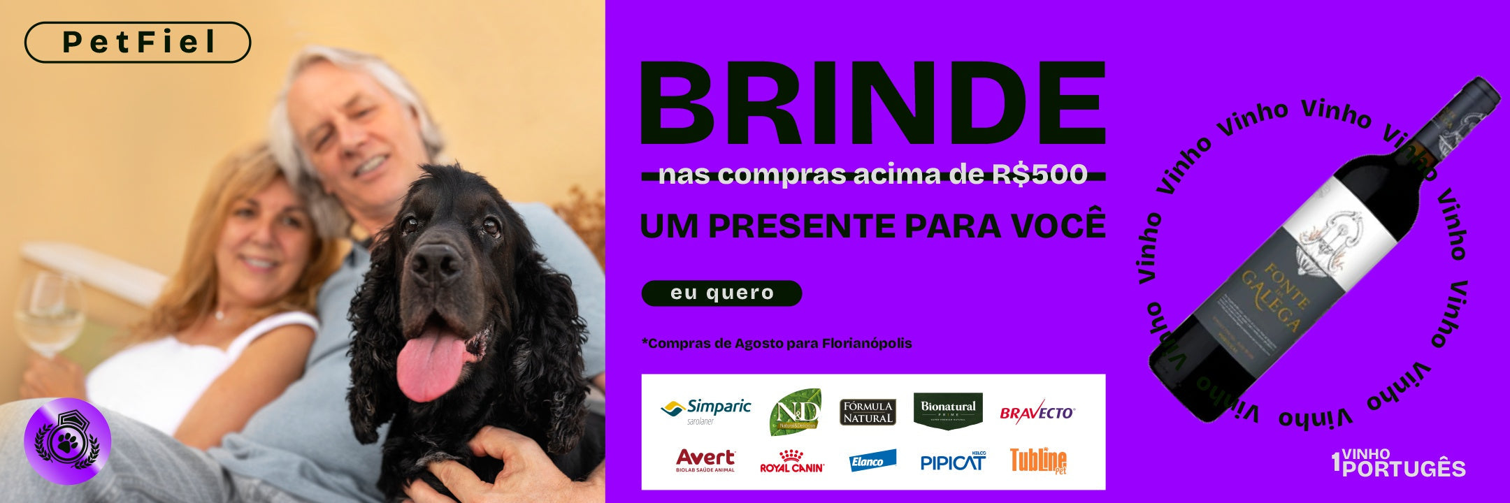BRINDE PARA VOCÊ