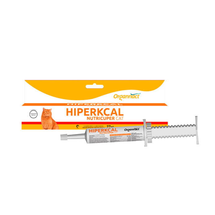 Suplemento Organnact Hiperkcal Nutricuper Cat 27ml