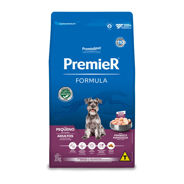 Ração Premier Fórmula Cão Adulto Raças Pequenas 20kg