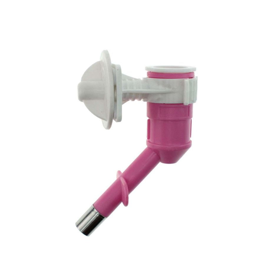 Bico de Bebedouro Savana Plástico Rosa Pequeno