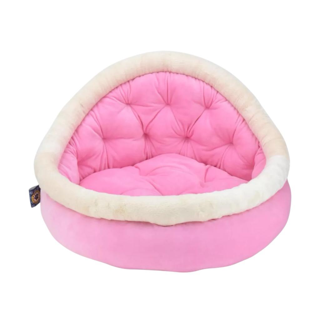 Cama para Cães Bicho Ferpa Puppy Skin Luxo Tamanho Único Rosa