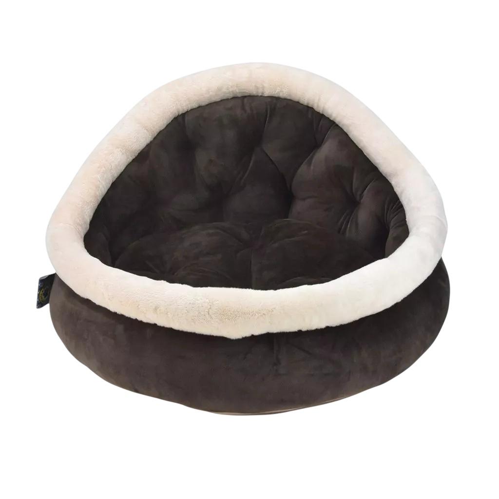 Cama para Cachorro Ferpa Pets Puppy Skin Luxo Marrom