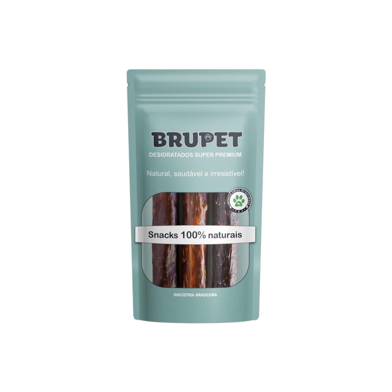 Petisco Natural Desidratado para Cães Brupet Esofago Recheado 3 unidades