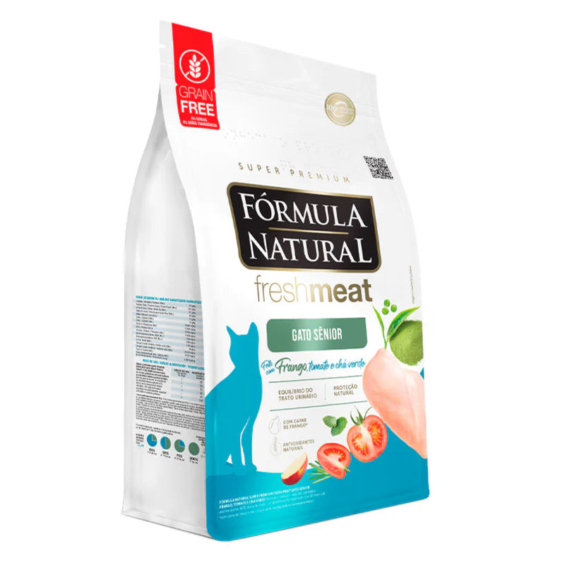 Ração Fórmula Natural Fresh Meat Gatos Sênior 10,1kg