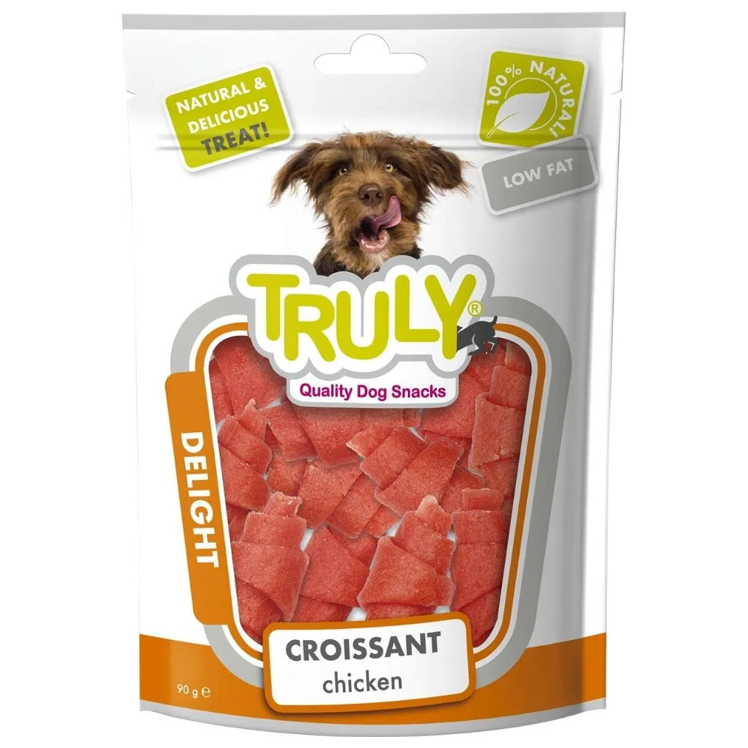 Petisco para Cachorro Truly Delight Croissant Saboroso de Frango 90g