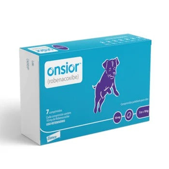 Anti-inflamatório Onsior Cães 5 até 10kg 10mg 7 comprimidos