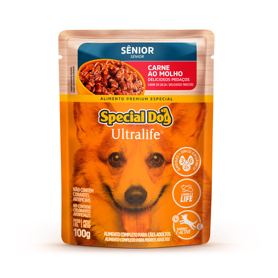 Alimento Úmido Special Dog Ultralife Cães Adultos Carne 100g