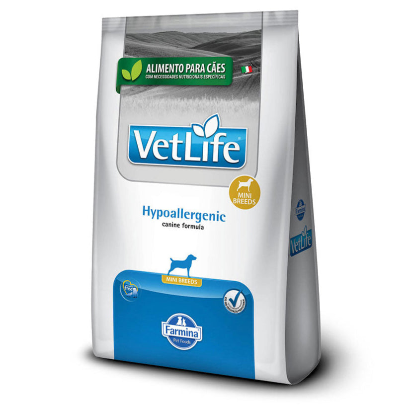 Ração Farmina Vet Life Hypoallergenic Mini Cão 10,1kg