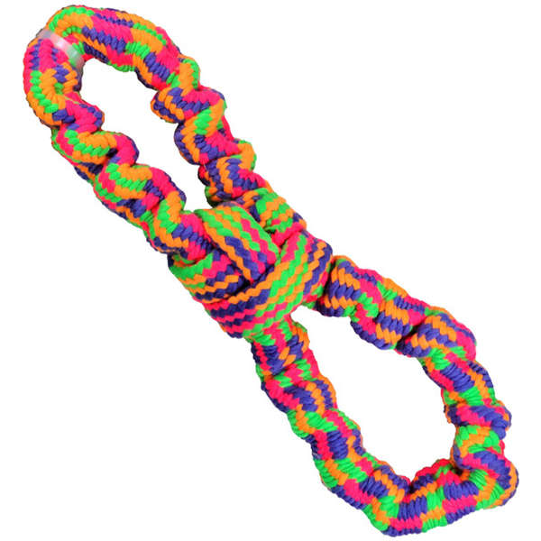 Brinquedo para Cachorro Jambo Corda Colorfull 8 Elastic