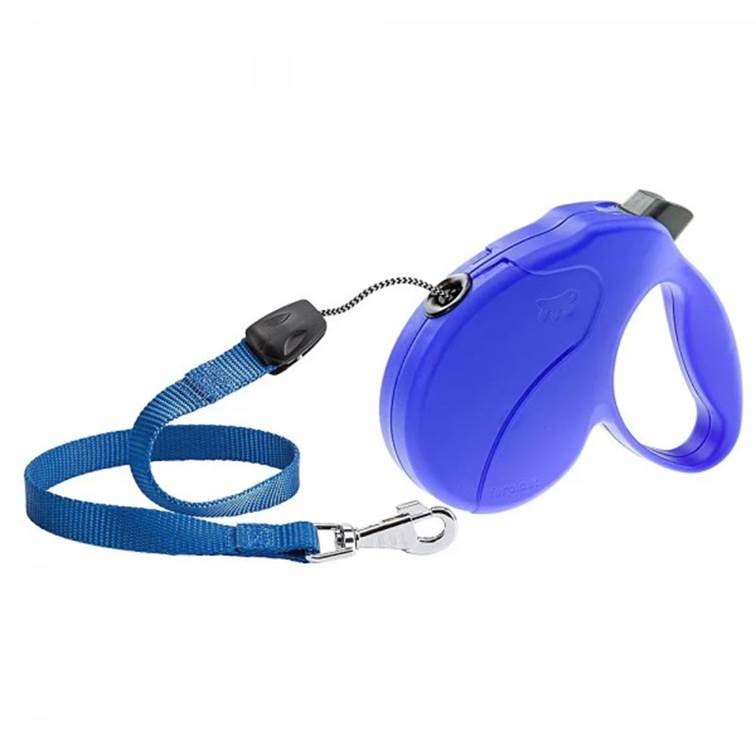 Guia Retrátil Ferplast Amigo Easy Corda Azul M