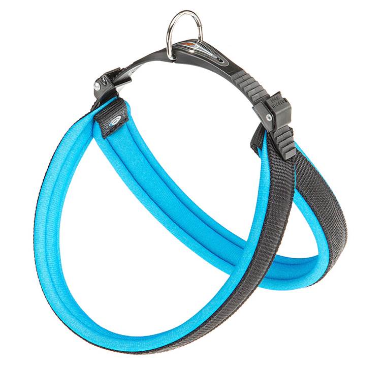 Peitoral Ferplast Agila Fluo 4 Azul