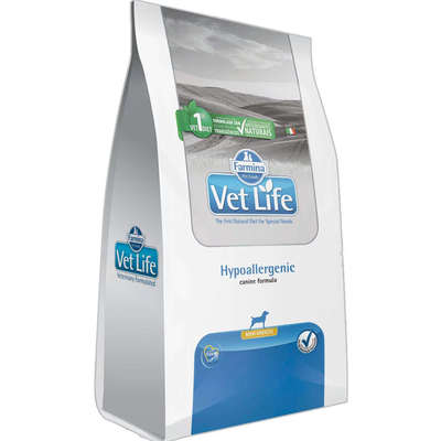 Ração Farmina Vet Life Hypoallergenic Mini Cão 2kg