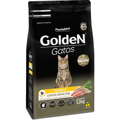 Ração Golden Gatos Adultos Frango 1kg