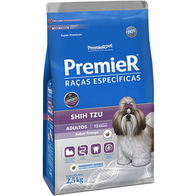 Ração Premier Raça Específica Shih Tzu Adulto Frango 2,5kg