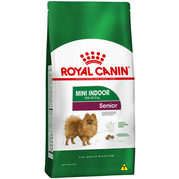 Ração Royal Canin Mini Indoor Sênior Cães 1kg