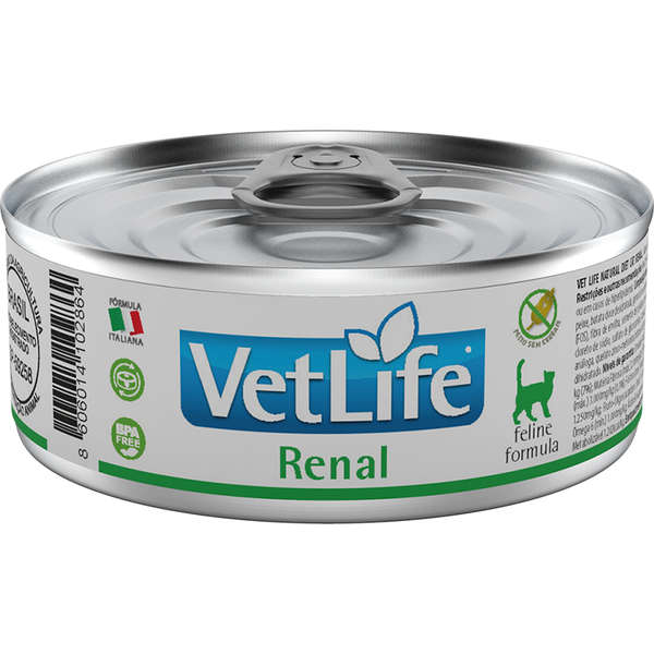 Alimento Úmido para Gato Farmina Vet Life Renal 85g