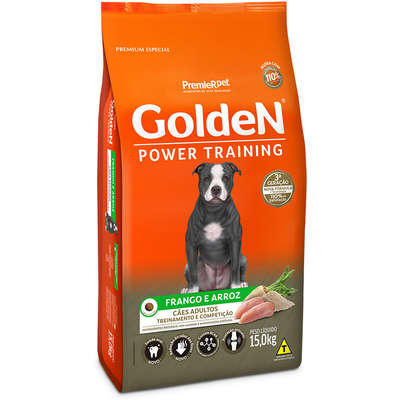 Ração Golden Fórmula Power Training Cães Adultos 15kg