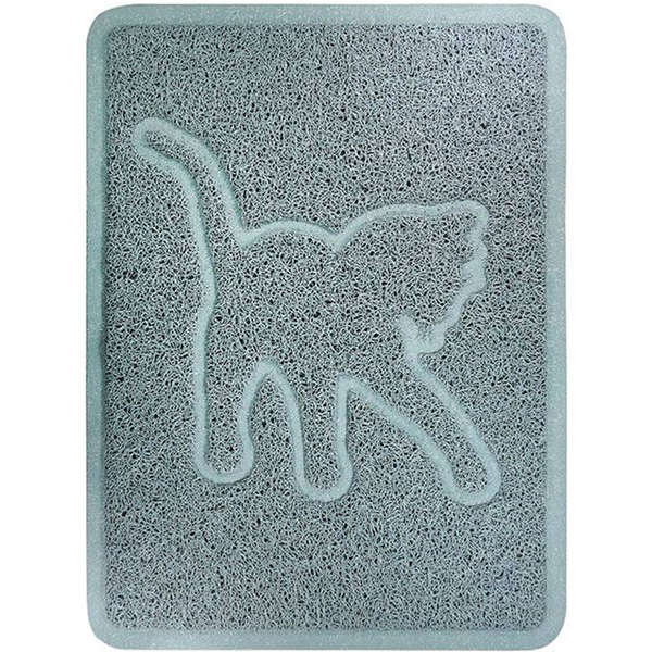 Tapete Trap Mat Jambo Gato Cinza Pequeno