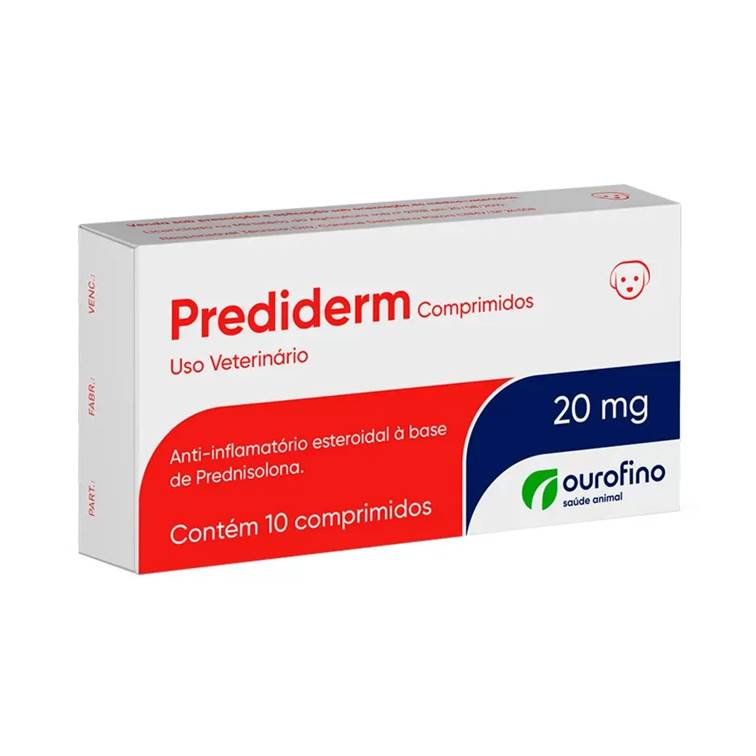 Anti-inflamatório Prediderm 20mg 10 comprimidos