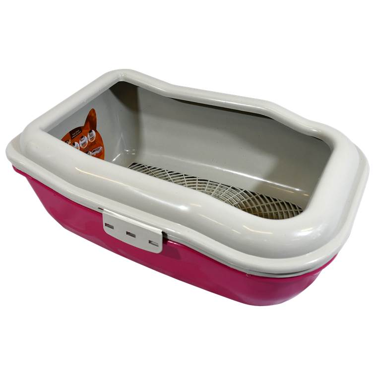 Bandeja Sanitária para Gatos DuraCat Furbox Rosa