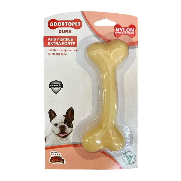 Brinquedo Odontopet Osso Dura New Bone Cães até 15kg