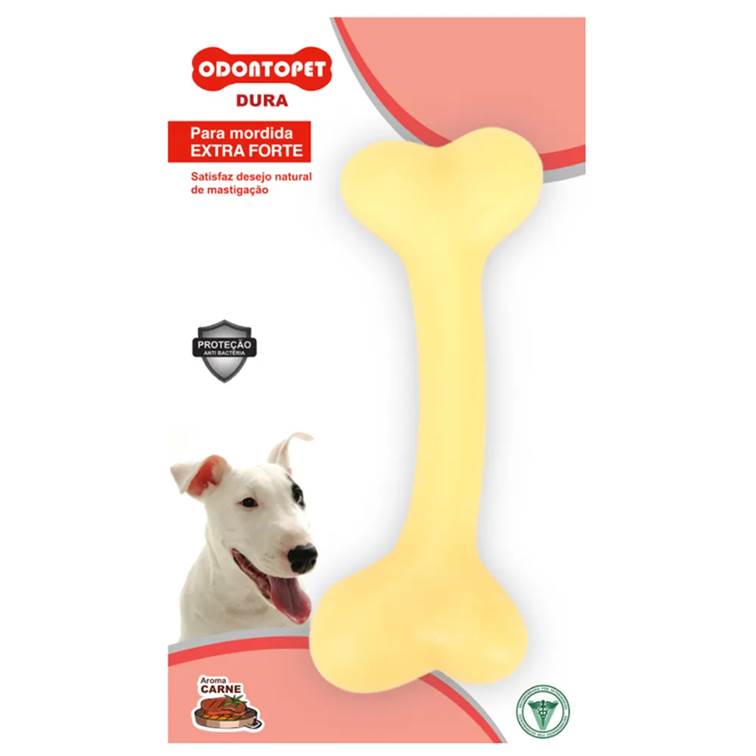 Brinquedo Odontopet Osso Dura New Bone Cães até 22kg