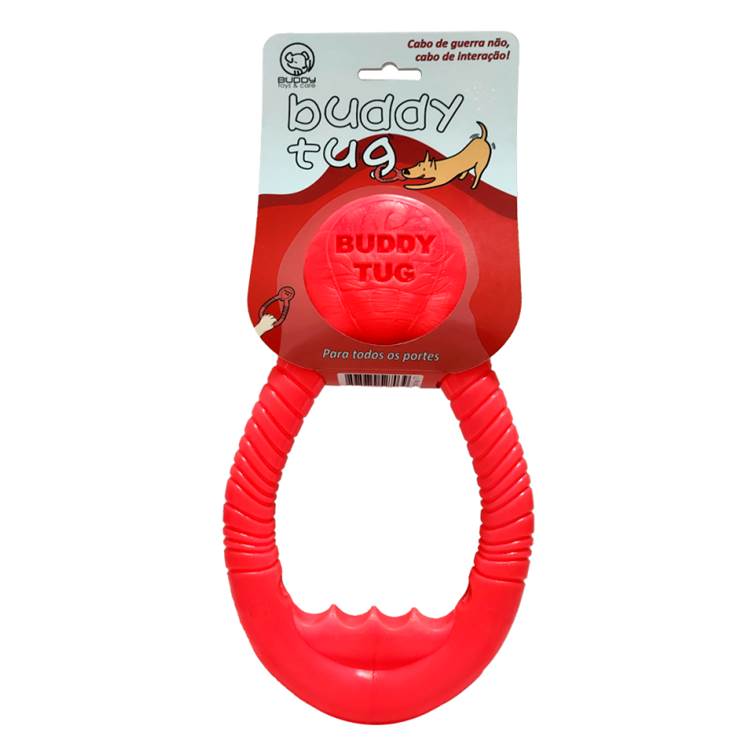 Brinquedo para Cachorro Buddy Toys Cabo de Guerra Buddy Tug