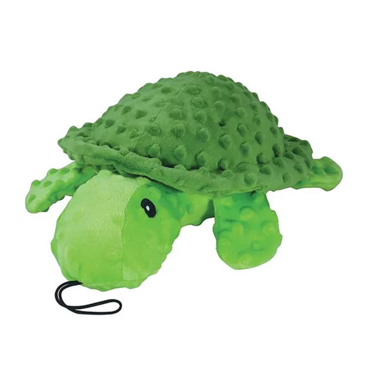 Brinquedo para Cachorro Jambo Mordedor Pelúcia Small Scam Tartaruga Verde