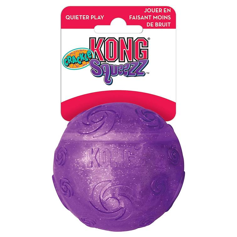 Brinquedo para Cachorro Kong Squezz Crackle Ball Extra Large