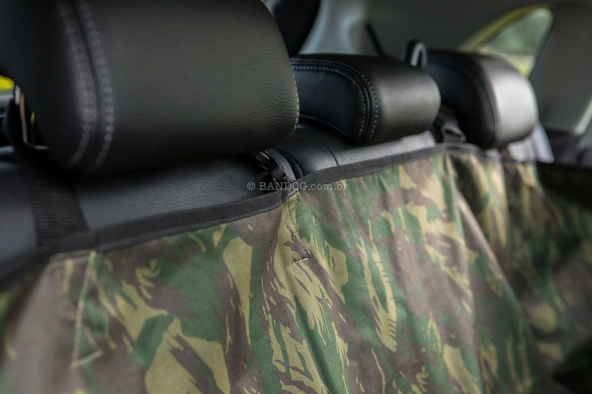 Capa de Proteção Bandog para Banco de Carro Camuflado