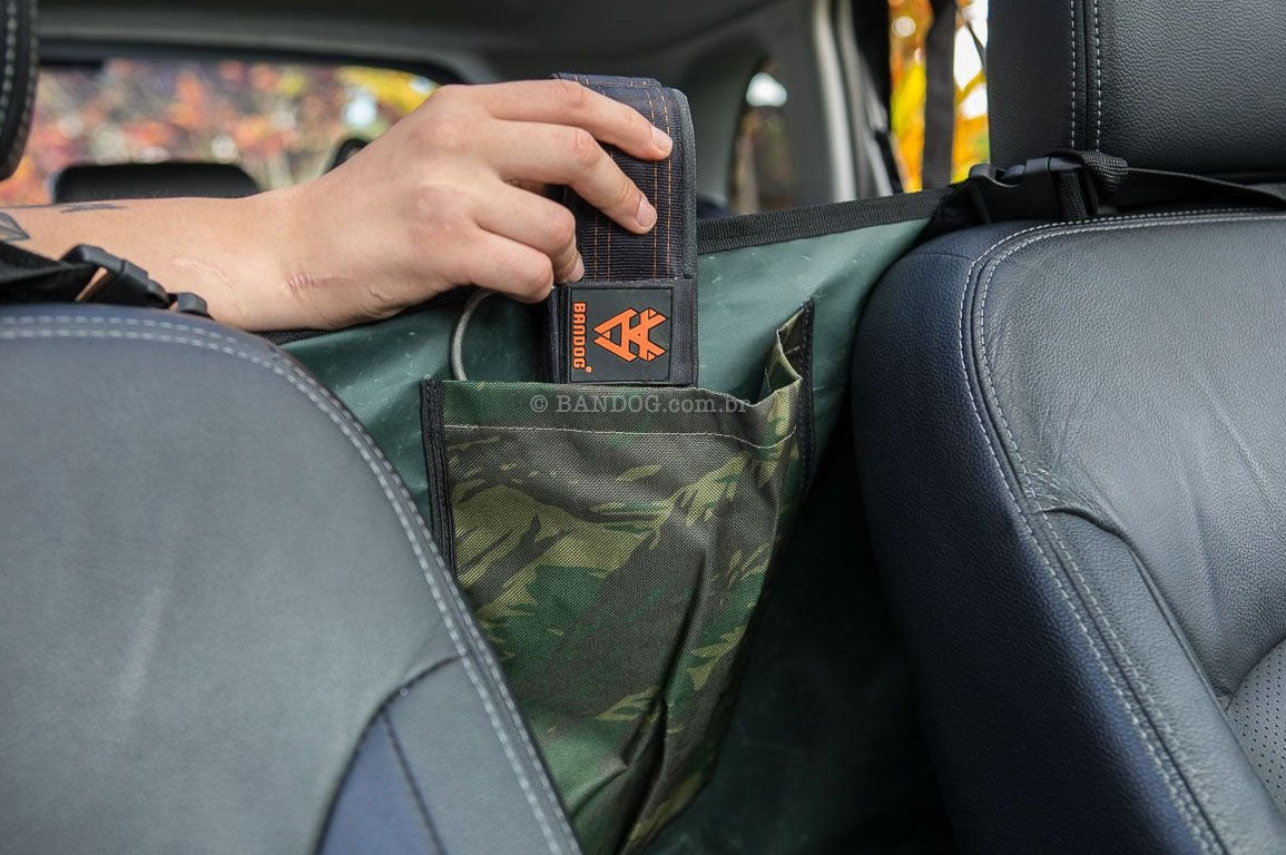 Capa de Proteção Bandog para Banco de Carro Camuflado