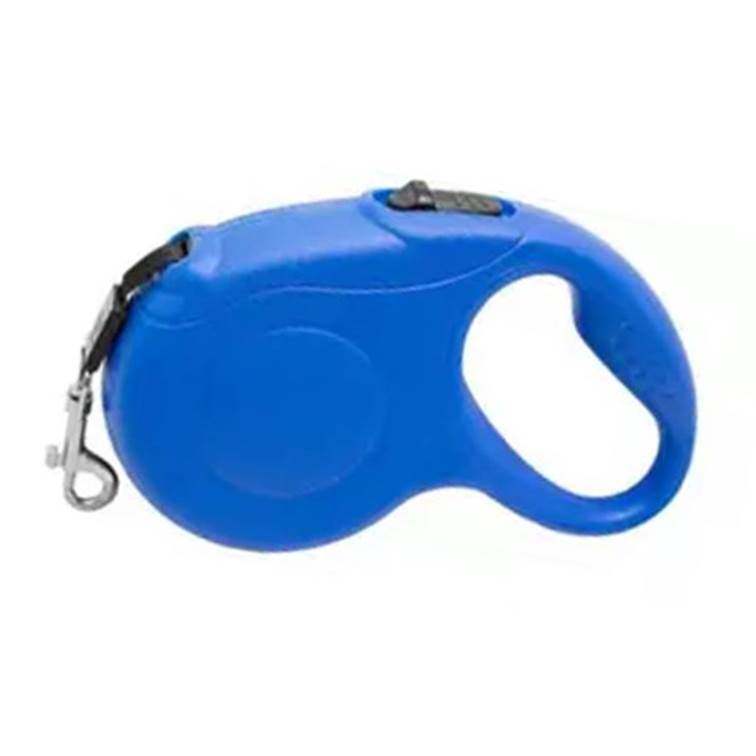 Guia Retrátil Pet Flex Premium Azul até 18kg