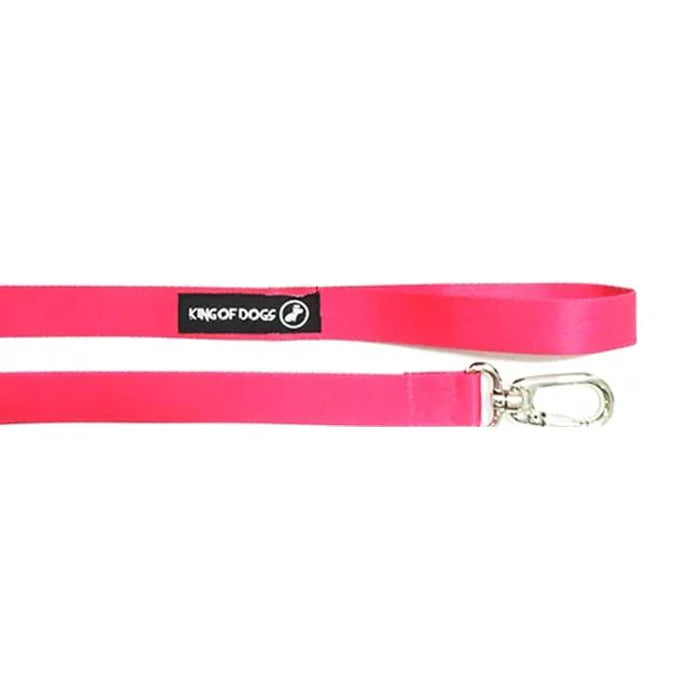 Peitoral King Of Dogs Neoprene Slim Dog Barbie Pink XM