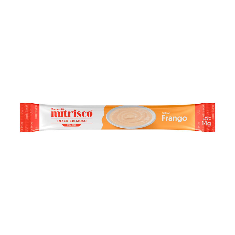 Petisco para Cachorro Snack Cremoso Nutrisco Frango 56g