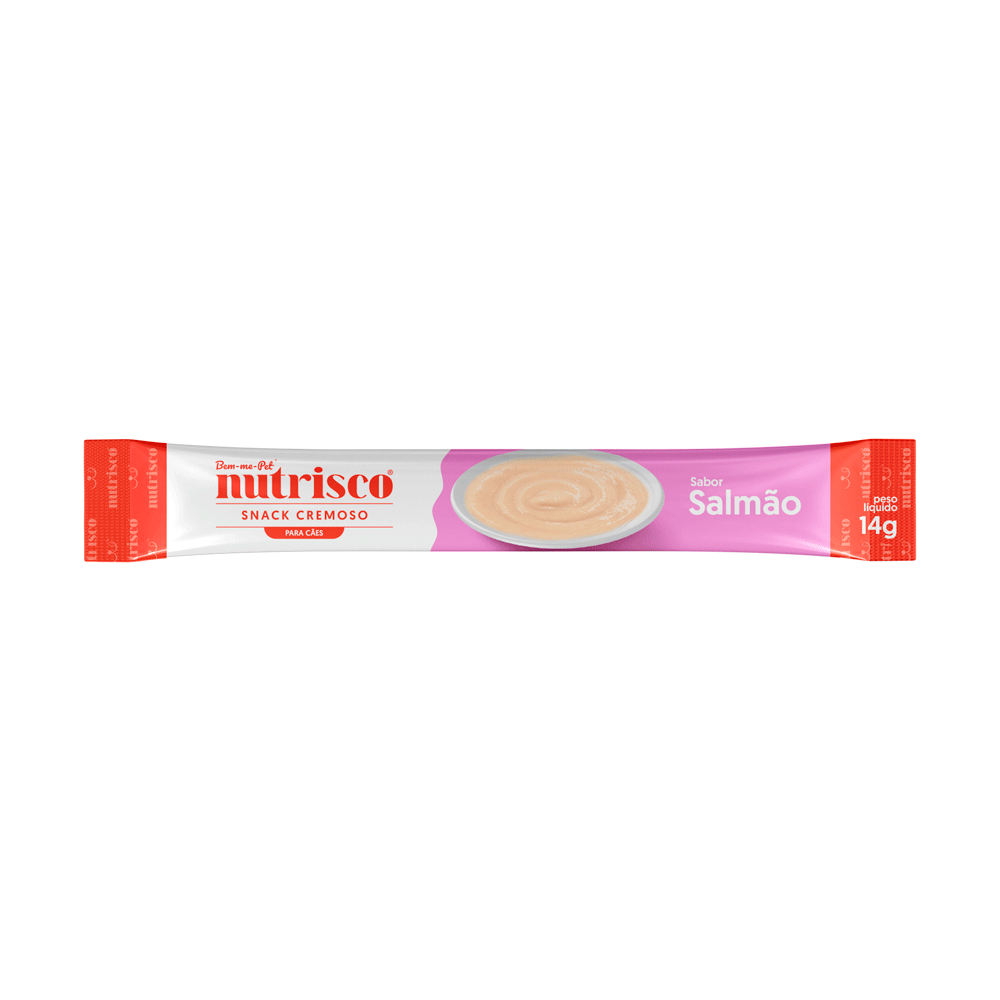 Petisco para Cachorro Snack Cremoso Nutrisco Salmão 56g