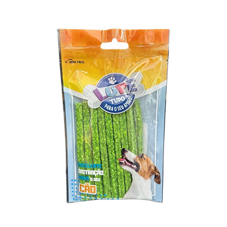 Petisco Natural para Cães Lupe Palito Churros Flex Menta 100g