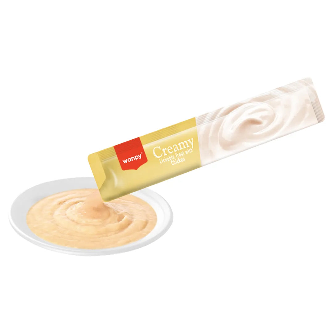 Petisco para Gato Wanpy Creamy Frango 70g