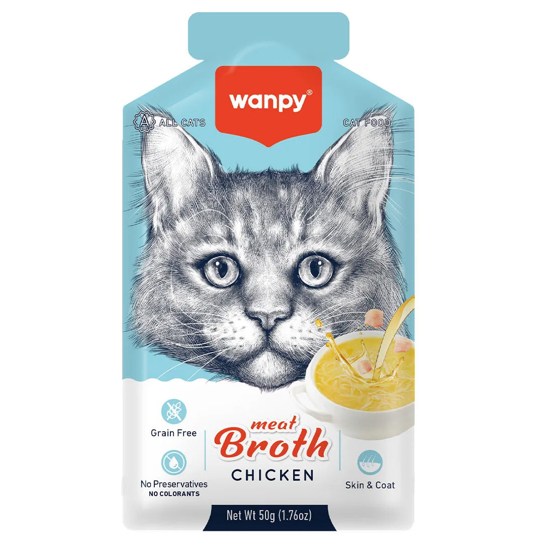 Petisco para Gato Wanpy Sopa Frango 50g