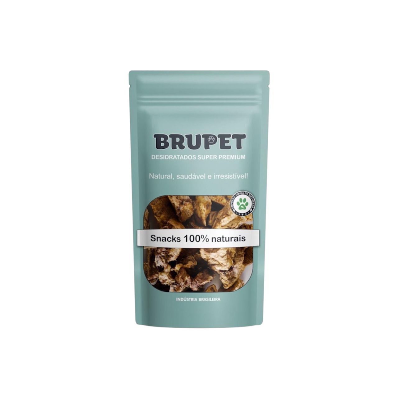 Petisco Natural Desidratado para Cães Brupet Pulmão Suíno 50g