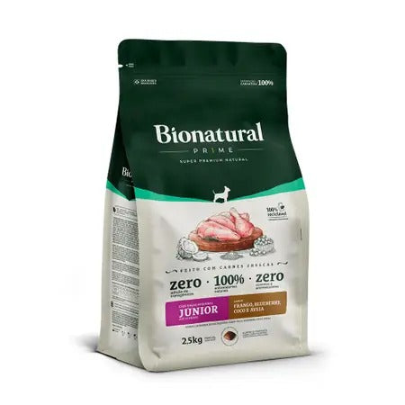 Ração Bionatural Prime Cães Raças Pequenas Adultos Frango 1kg