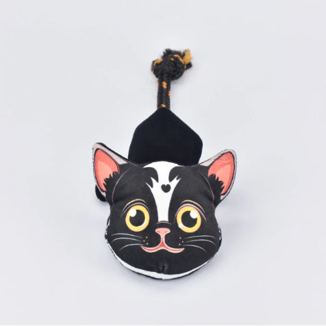 Brinquedo com Corda Ferpa Pets Gato Preto