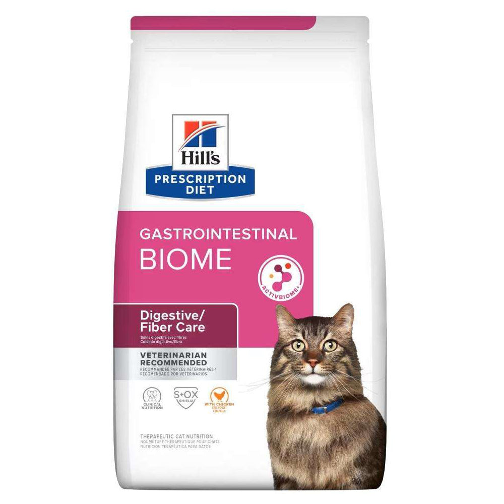 Ração Hill's Prescription Diet Gastrointestinal Biome para Gatos Adultos 1,81kg