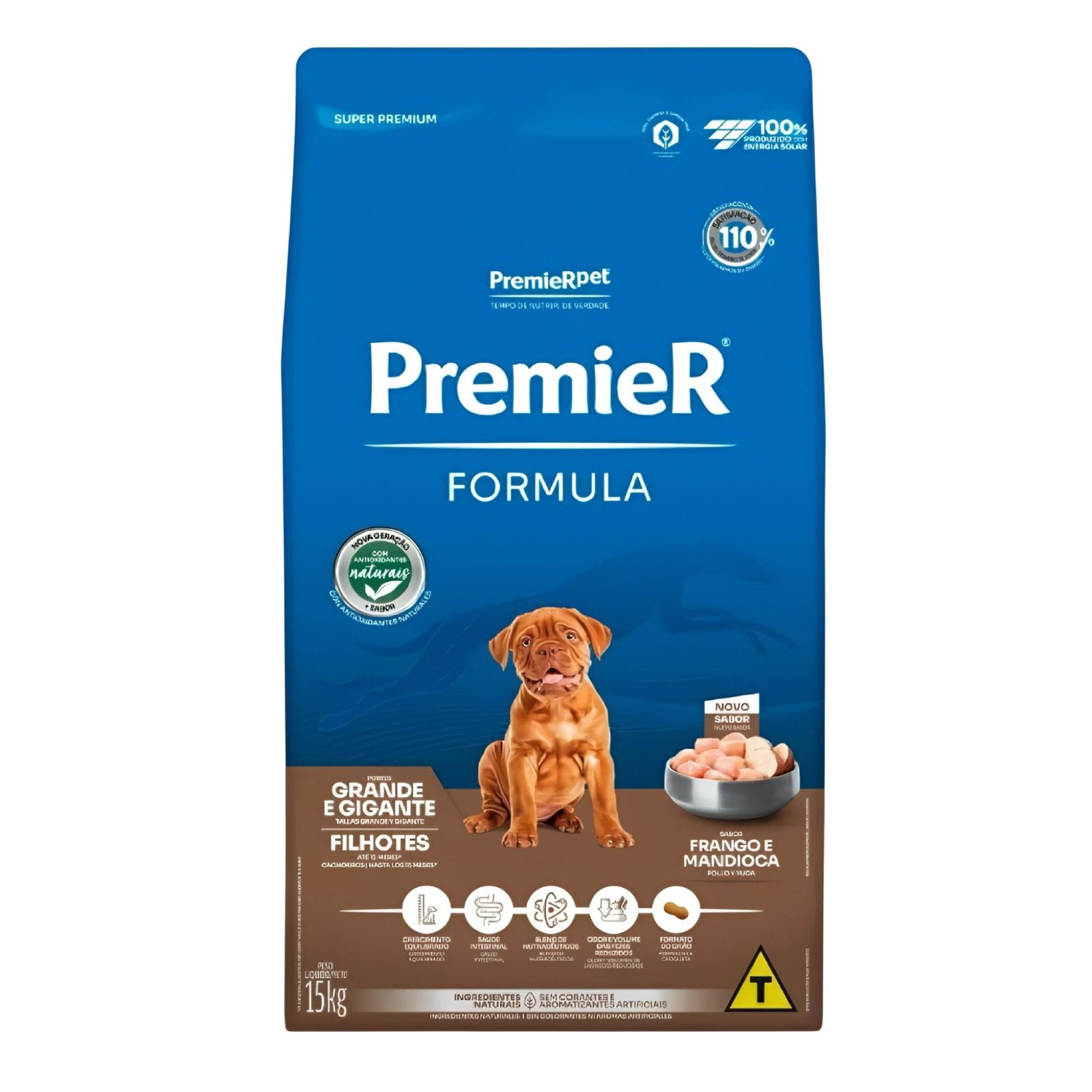 Ração Premier Fórmula Cão Filhote Raças Grandes 15kg