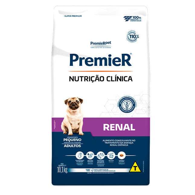 Ração Premier Nutrição Clínica Renal Cão Adulto Raças Pequenas 10,1kg