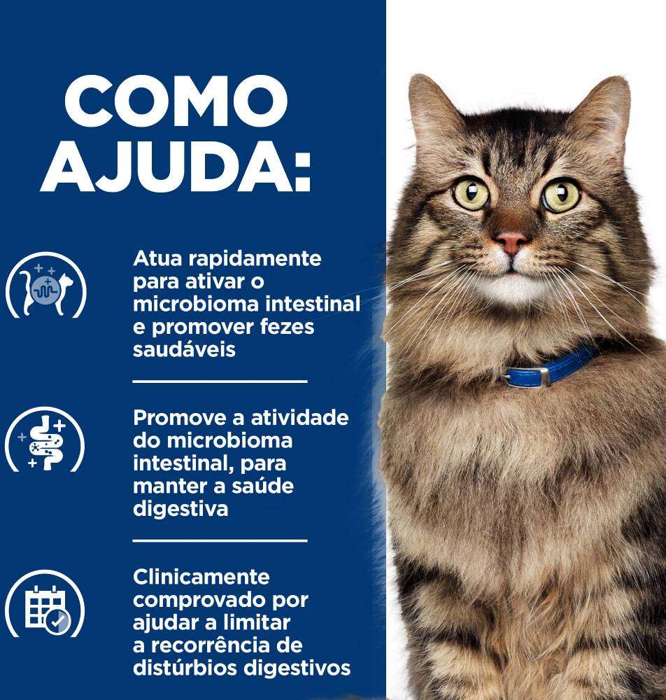 Ração Hill's Prescription Diet Gastrointestinal Biome para Gatos Adultos 1,81kg