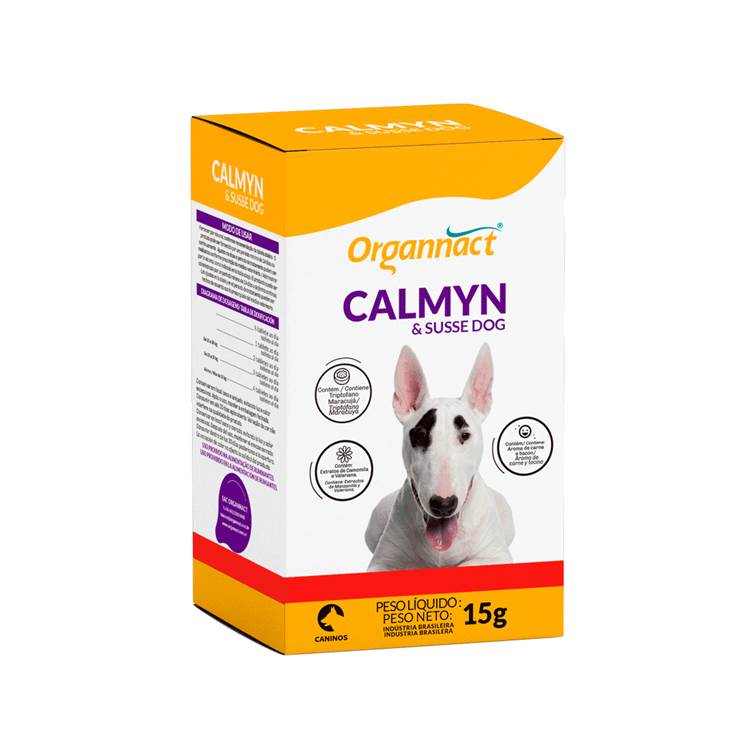 Suplemento Organnact Calmyn & Susse para Cães 15g