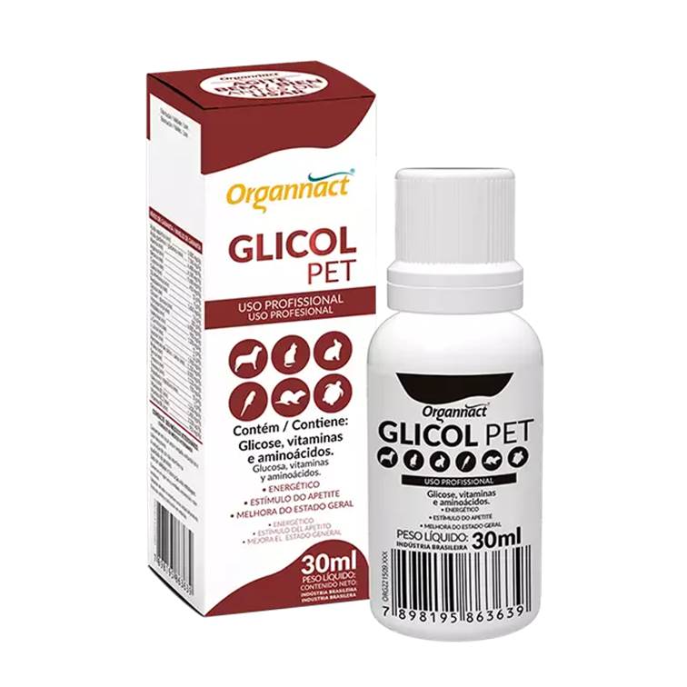 Suplemento Organnact Glicol Pet 30ml