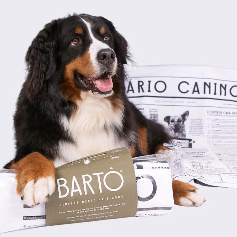 Tapete Higiênico Lavável Bartô Tradicional para Cães G