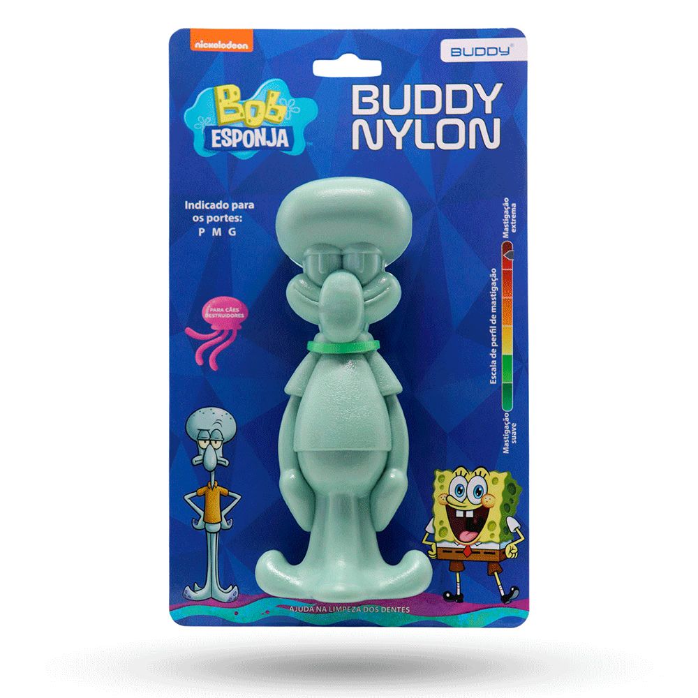 Brinquedo para Cachorro Buddy Toys Nylon Lula Molusco