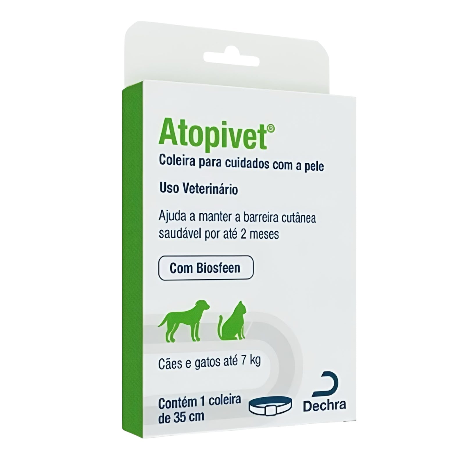 Coleira Dermatológica Dechra Atopivet para Cães e Gatos 35 cm